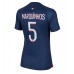 Tanie Strój piłkarski Paris Saint-Germain Marquinhos #5 Koszulka Podstawowej dla damskie 2023-24 Krótkie Rękawy